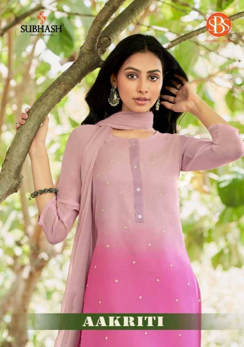 Aakriti By SBS 5001 To 5004 Series Beautiful Festive Suits Colorful Stylish Fancy Casual Wear & Ethnic Wear Viscose Georgette Dresses At Wholesale Price
