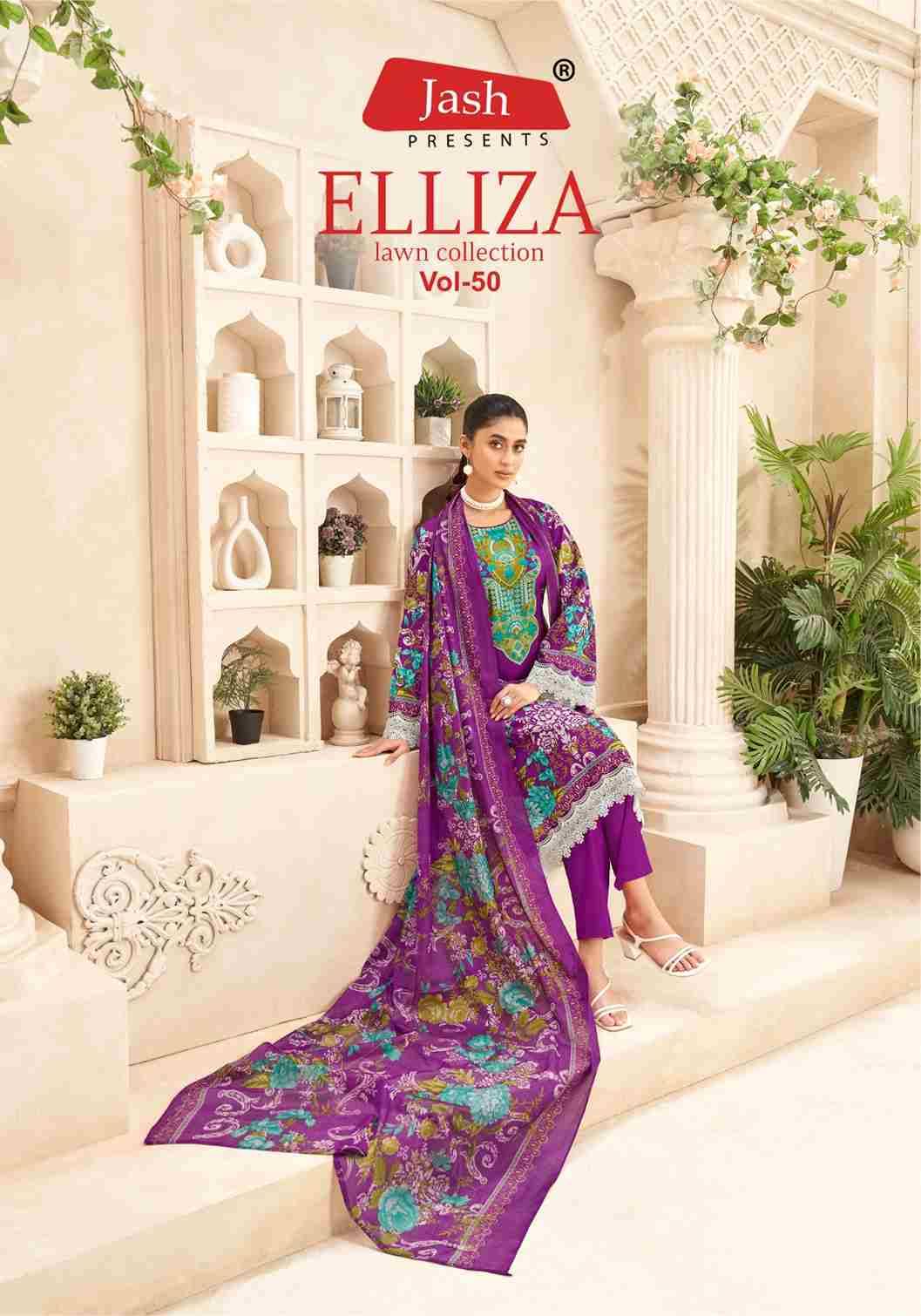 Elliza Vol-50 By Jash 50001 To 50010 Series Beautiful Festive Suits Stylish Fancy Colorful Casual Wear & Ethnic Wear Pure Cotton Print Dresses At Wholesale Price