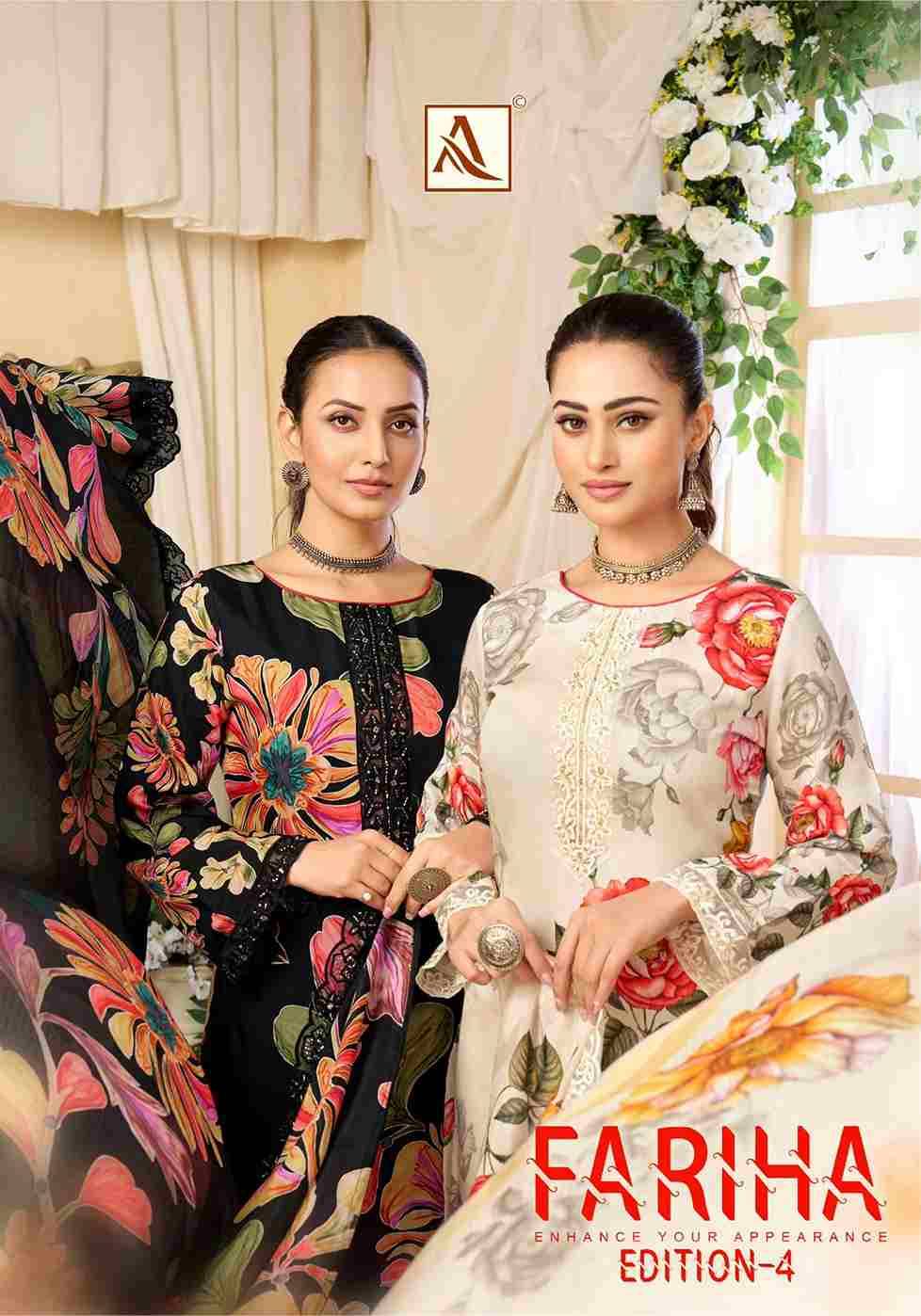 Fariha Vol-4 By Alok Suit 2159-981-01 To 2159-981-08 Series Beautiful Festive Suits Colorful Stylish Fancy Casual Wear & Ethnic Wear Pure Muslin Dresses At Wholesale Price