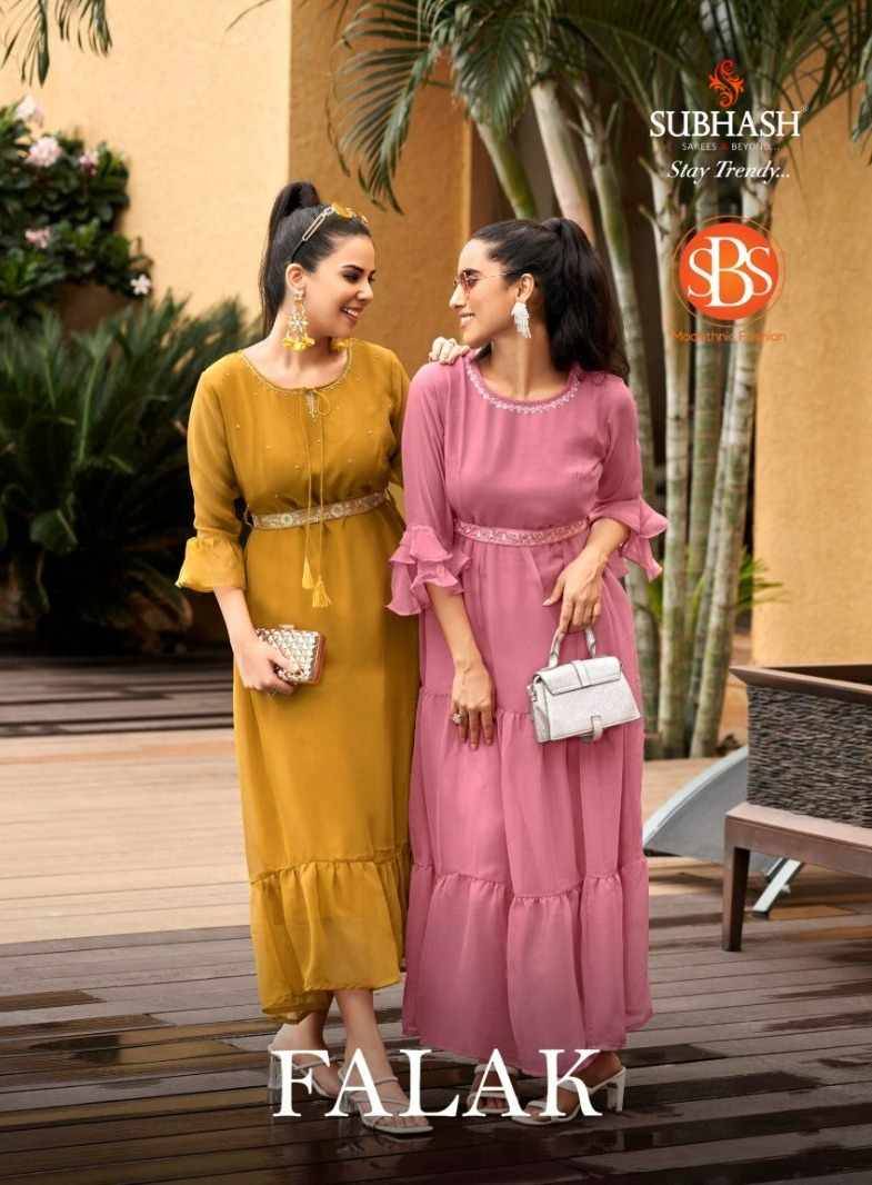 Falak By SBS 4415 To 4418 Series Designer Stylish Fancy Colorful Beautiful Party Wear & Ethnic Wear Collection Georgette Gown At Wholesale Price