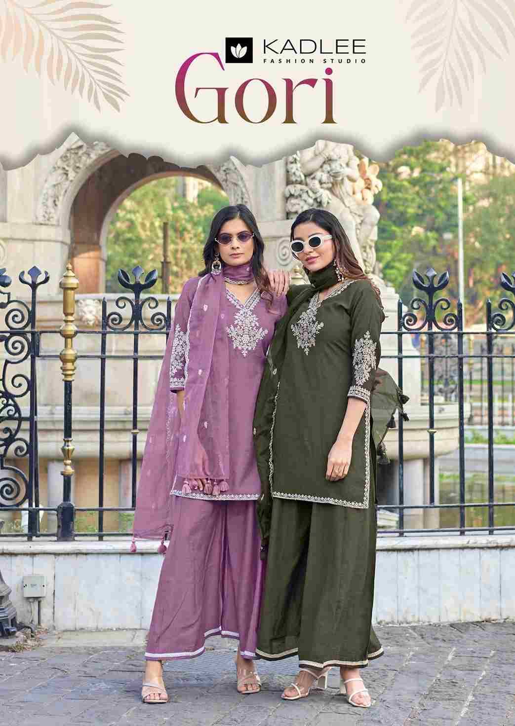 Gori By Kadlee 2001 To 2004 Series Beautiful Stylish Festive Suits Fancy Colorful Casual Wear & Ethnic Wear & Ready To Wear Viscose Crepe Dresses At Wholesale Price
