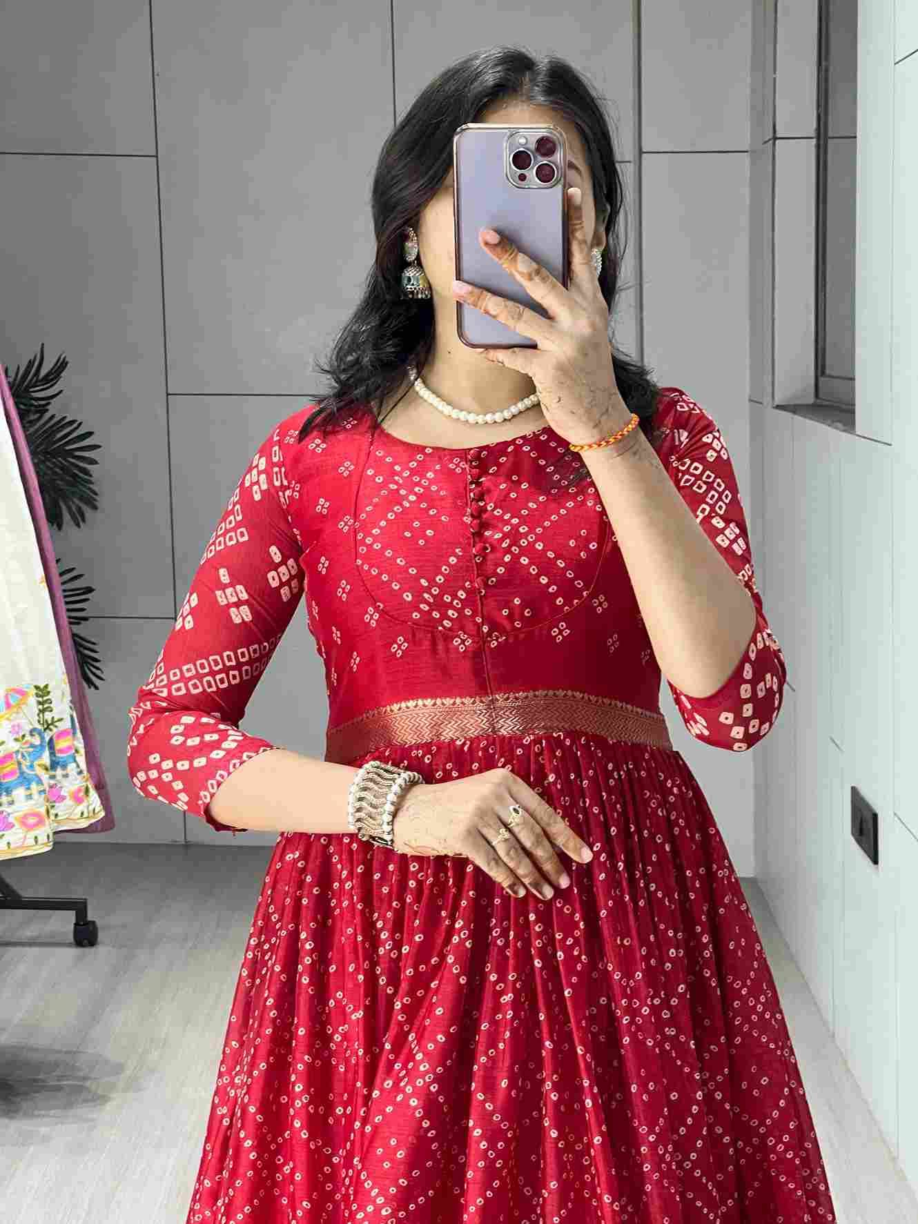 Gr-8122 By Fashid Wholesale Wear Collection Beautiful Stylish Colorful Fancy Party Wear & Occasional Wear Soft Chinnon Gown At Wholesale Price