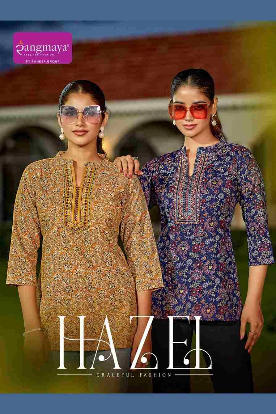 Hazel By Rangmaya 01 To 08 Series Designer Stylish Fancy Colorful Beautiful Party Wear & Ethnic Wear Collection Heavy Batik Tops At Wholesale Price