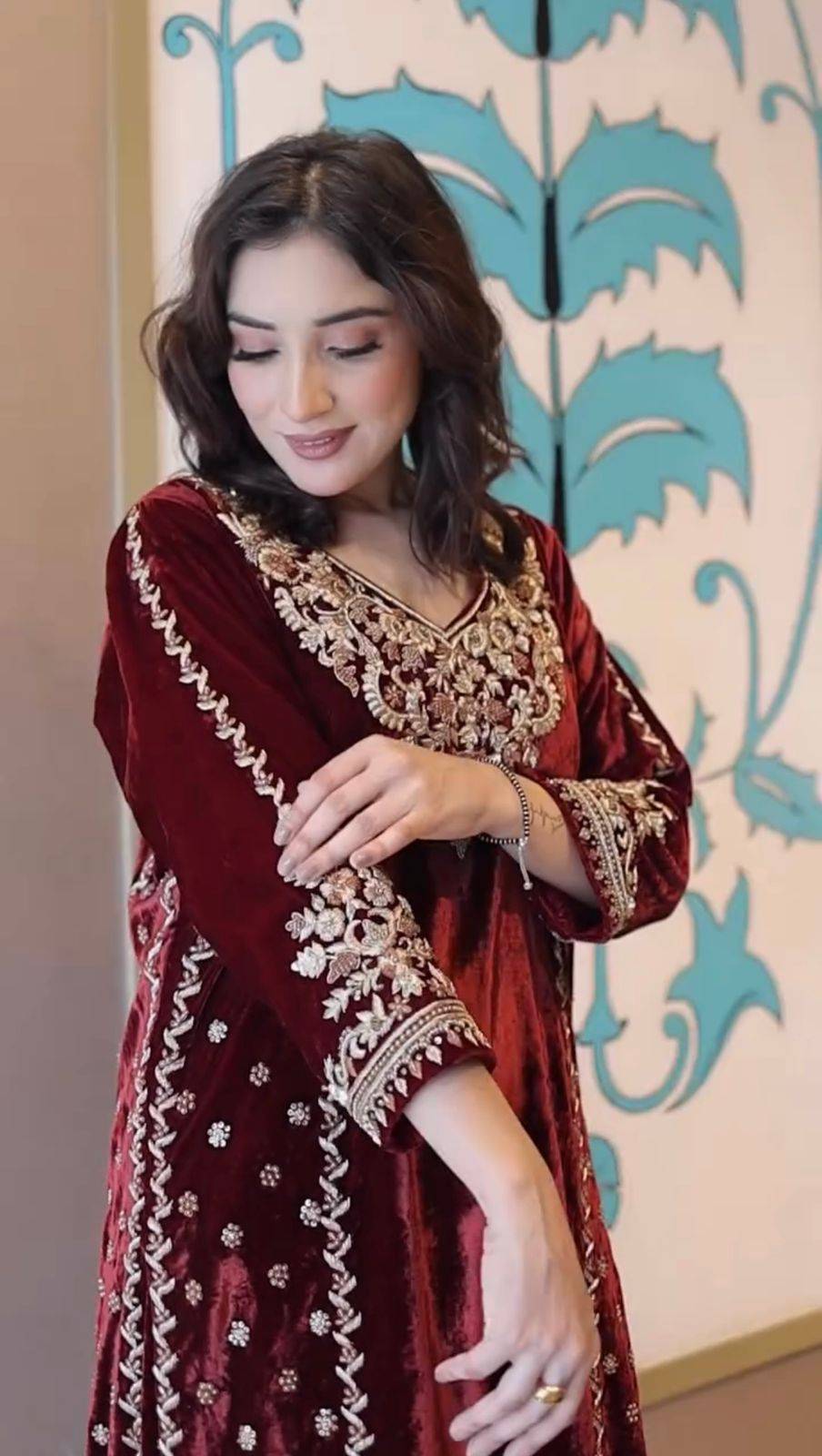 Le-2020 By Fashid Wholesale Beautiful Festive Suits Colorful Stylish Fancy Casual Wear & Ethnic Wear Velvet Dresses At Wholesale Price