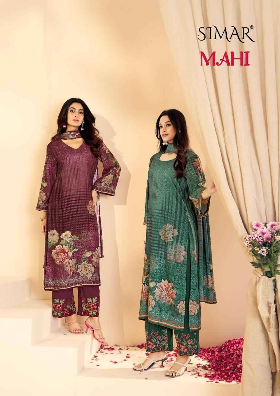 Mahi By Simar 5107-A To 5107-D Series Beautiful Stylish Fancy Colorful Casual Wear & Ethnic Wear Viscose Pashmina Tops At Wholesale Price