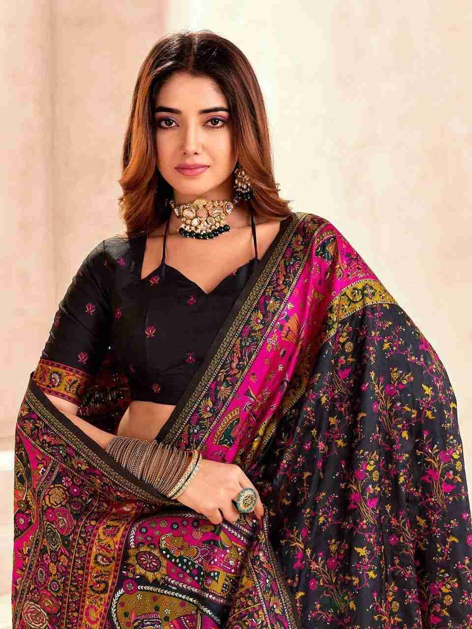 Sb-947 By Fashid Wholesale 01 To 07 Series Indian Traditional Wear Collection Beautiful Stylish Fancy Colorful Party Wear & Occasional Wear Pure Soft Pashmina Silk Sarees At Wholesale Price