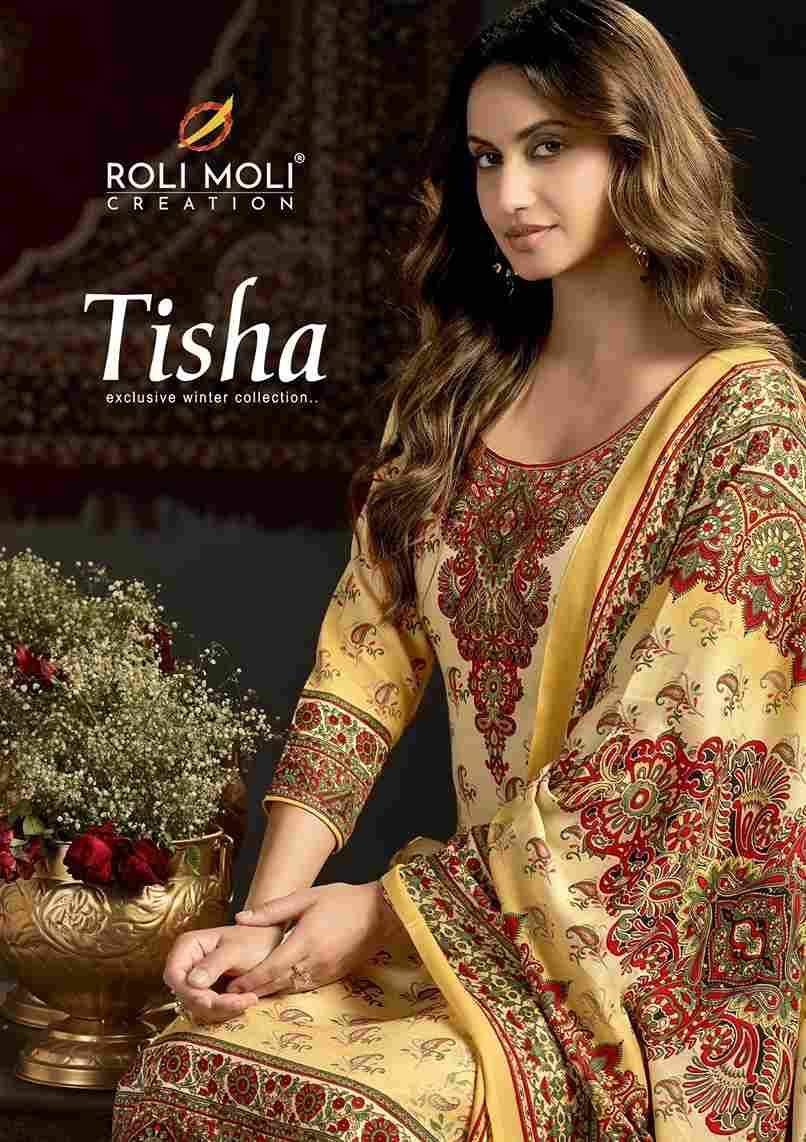 Tisha By Roli Moli 1001 To 1008 Series Beautiful Stylish Festive Suits Fancy Colorful Casual Wear & Ethnic Wear & Ready To Wear Pashmina Dresses At Wholesale Price