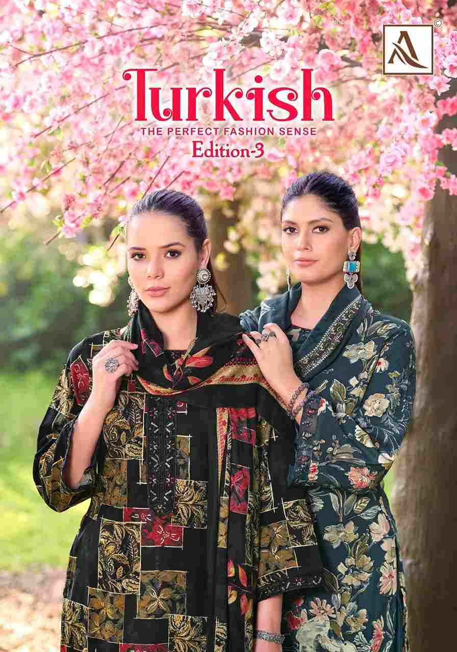 Turkish Vol-3 By Alok Suit 2165-975-01 To 2165-975-06 Series Beautiful Festive Suits Colorful Stylish Fancy Casual Wear & Ethnic Wear Viscose Rayon Dresses At Wholesale Price