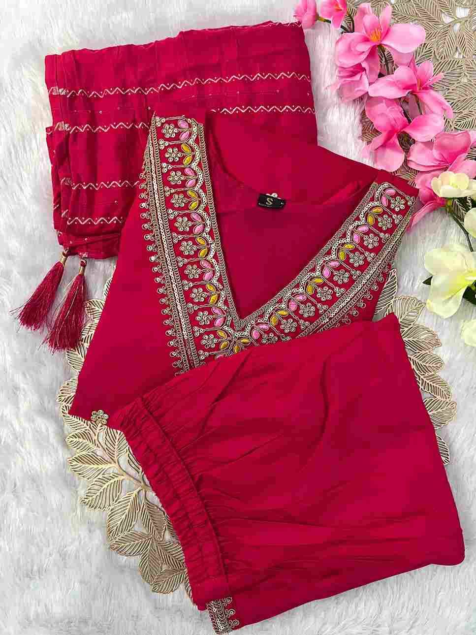 Vtd-30 By Fashid Wholesale Designer Festive Suits Collection Beautiful Stylish Fancy Colorful Party Wear & Occasional Wear Roman Silk Kurti With Pent At Wholesale Price