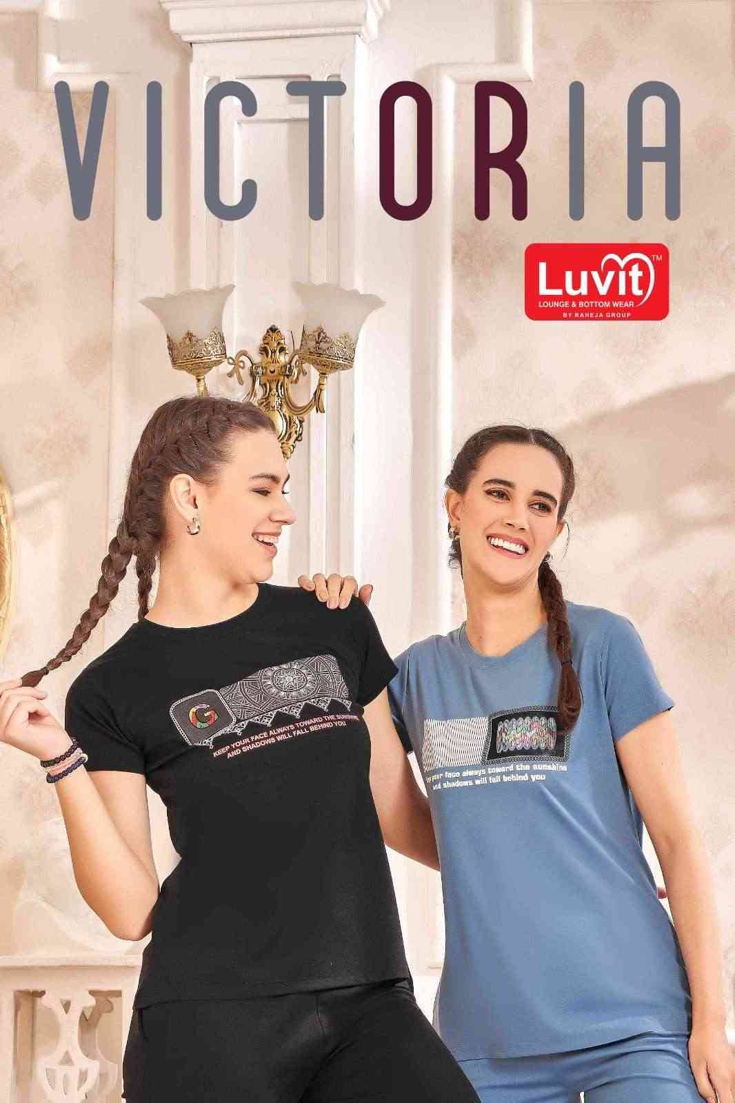 Victoria By Luvit 101 To 108 Series Designer Stylish Fancy Colorful Beautiful Party Wear & Ethnic Wear Collection Tencel Night Suits At Wholesale Price