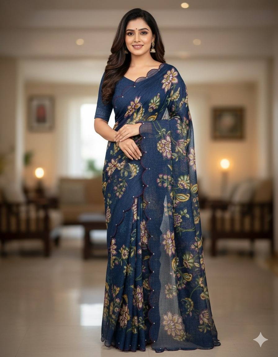 Vs-Yashvi By Fashid Wholesale Indian Traditional Wear Collection Beautiful Stylish Fancy Colorful Party Wear & Occasional Wear Heavy Soft Fandy Chiffon Silk Sarees At Wholesale Price