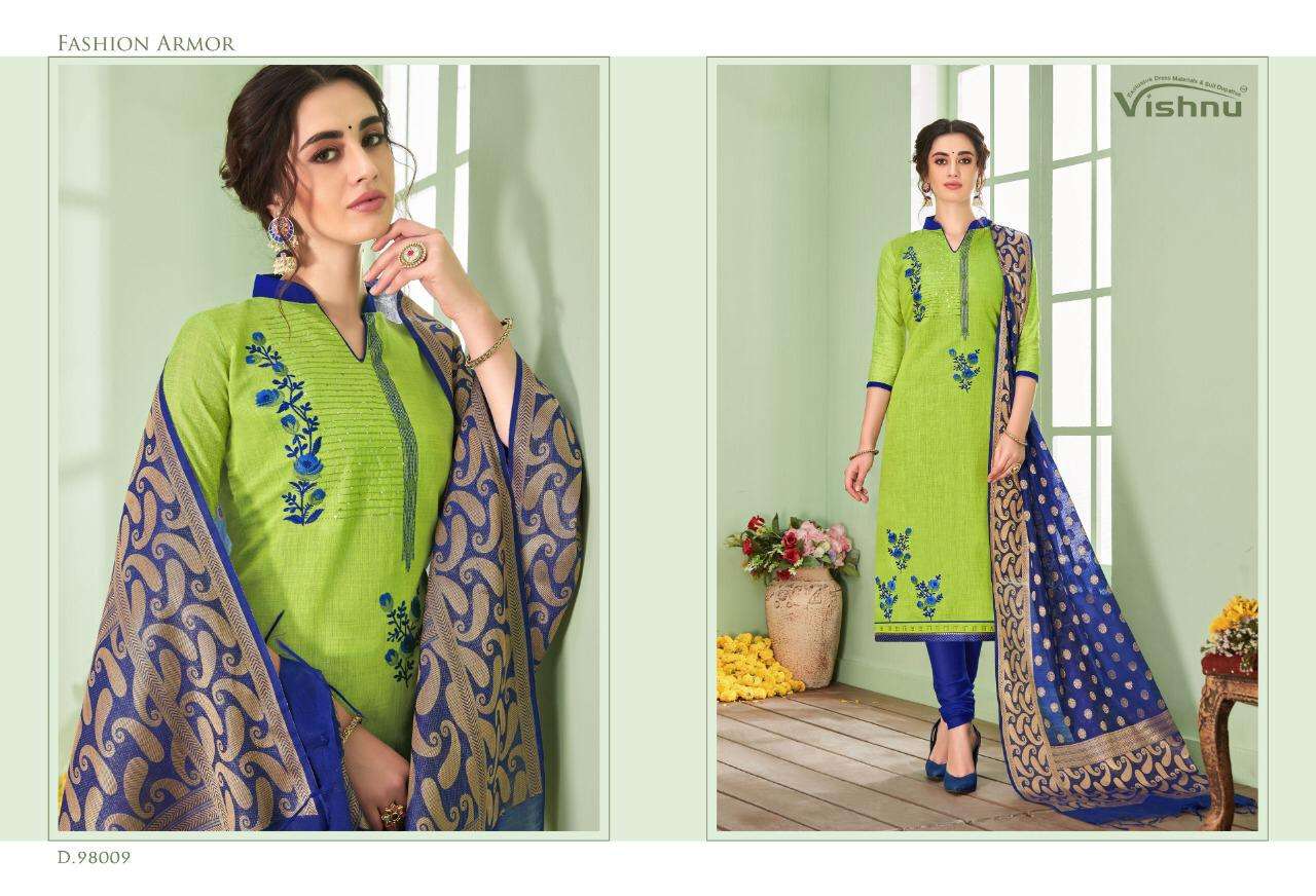 TREESHA VOL-6 BY VISHNU IMPEX 98001 TO 98012 SERIES  BEAUTIFUL STYLISH FANCY COLORFUL CASUAL & PARTY WEAR & ETHNIC WEAR PURE SOUTH PATTERN NIBS DRESSES AT WHOLESALE PRICE