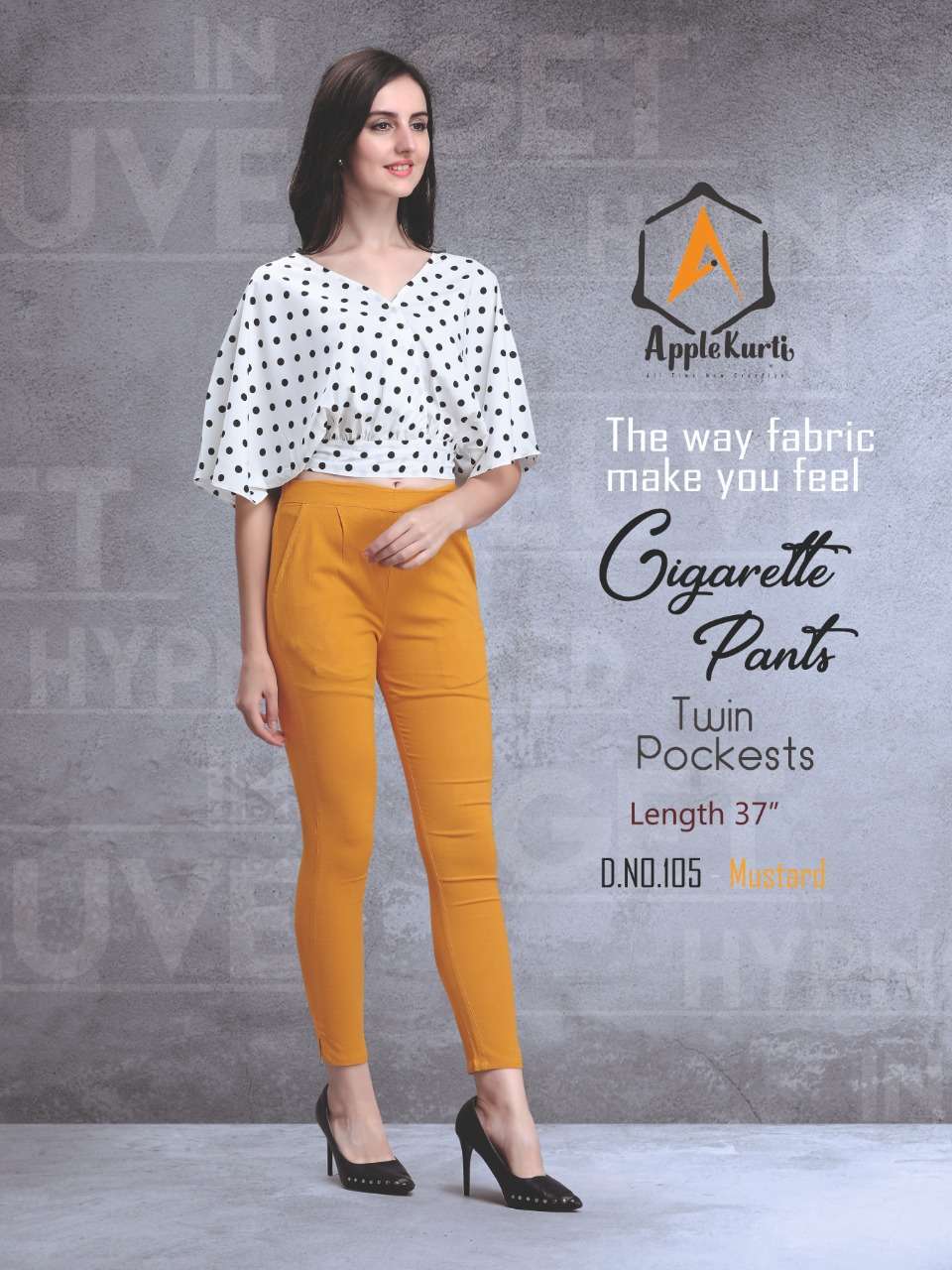 CIGARETTE PANTS BY APPLE KURTIS 01 TO 08 SERIES INDIAN TRADITIONAL WEAR COLLECTION BEAUTIFUL STYLISH FANCY COLORFUL PARTY WEAR & OCCASIONAL WEAR STRETCHEBAL  RAYON SLUB LYCRA  PANTS AT WHOLESALE PRICE