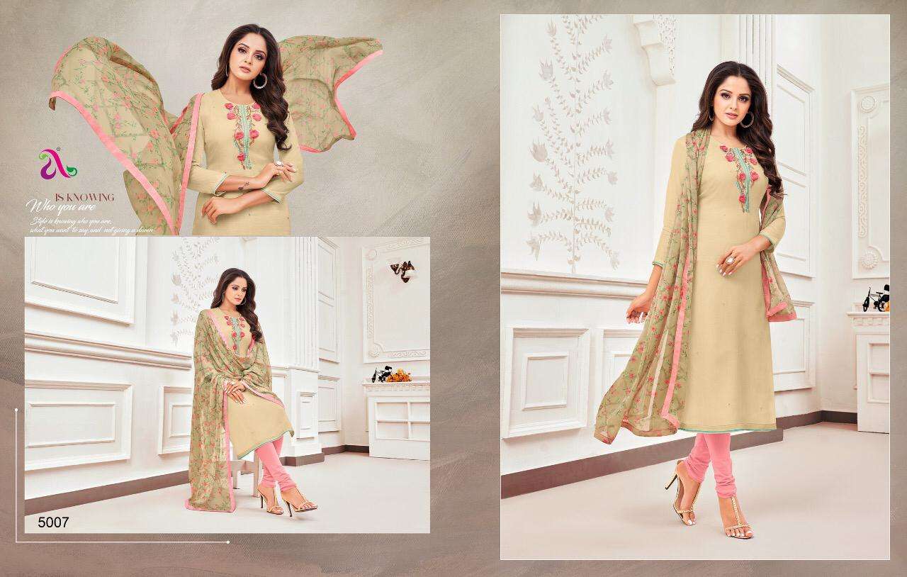 DAIRY MILK VOL-29 BY ANGROOP PLUS 5004 TO 5019 SERIES PAKISTANI DESIGNER SUITS COLLECTION BEAUTIFUL STYLISH FANCY COLORFUL PARTY WEAR & OCCASIONAL WEAR CHANDERI COTTON WITH WORK DRESSES AT WHOLESALE PRICE