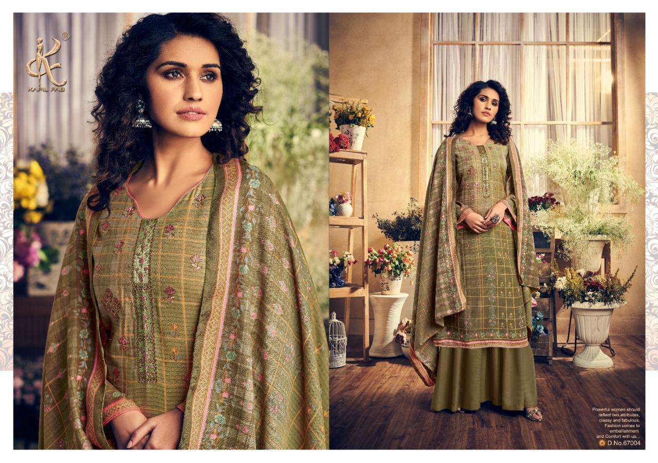 MARIUM BY KAPIL FAB 67001 TO 67008 SERIES BEAUTIFUL SUITS STYLISH FANCY COLORFUL PARTY WEAR & ETHNIC WEAR PASHMINA DIGITAL PRINTED  WITH EMBROIDERED DRESSES AT WHOLESALE PRICE