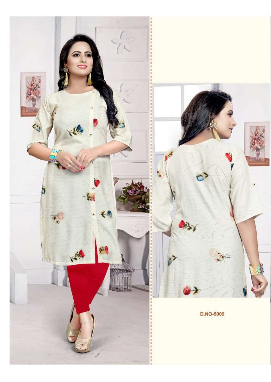 SHIZUKA VOL-7 BY SITKA  BEAUTIFUL STYLISH FANCY COLORFUL CASUAL WEAR & ETHNIC WEAR & READY TO WEAR RAYON PRINTED KURTIS AT WHOLESALE PRICE