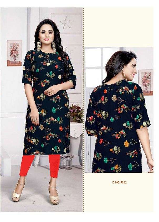 SHIZUKA VOL-7 BY SITKA  BEAUTIFUL STYLISH FANCY COLORFUL CASUAL WEAR & ETHNIC WEAR & READY TO WEAR RAYON PRINTED KURTIS AT WHOLESALE PRICE