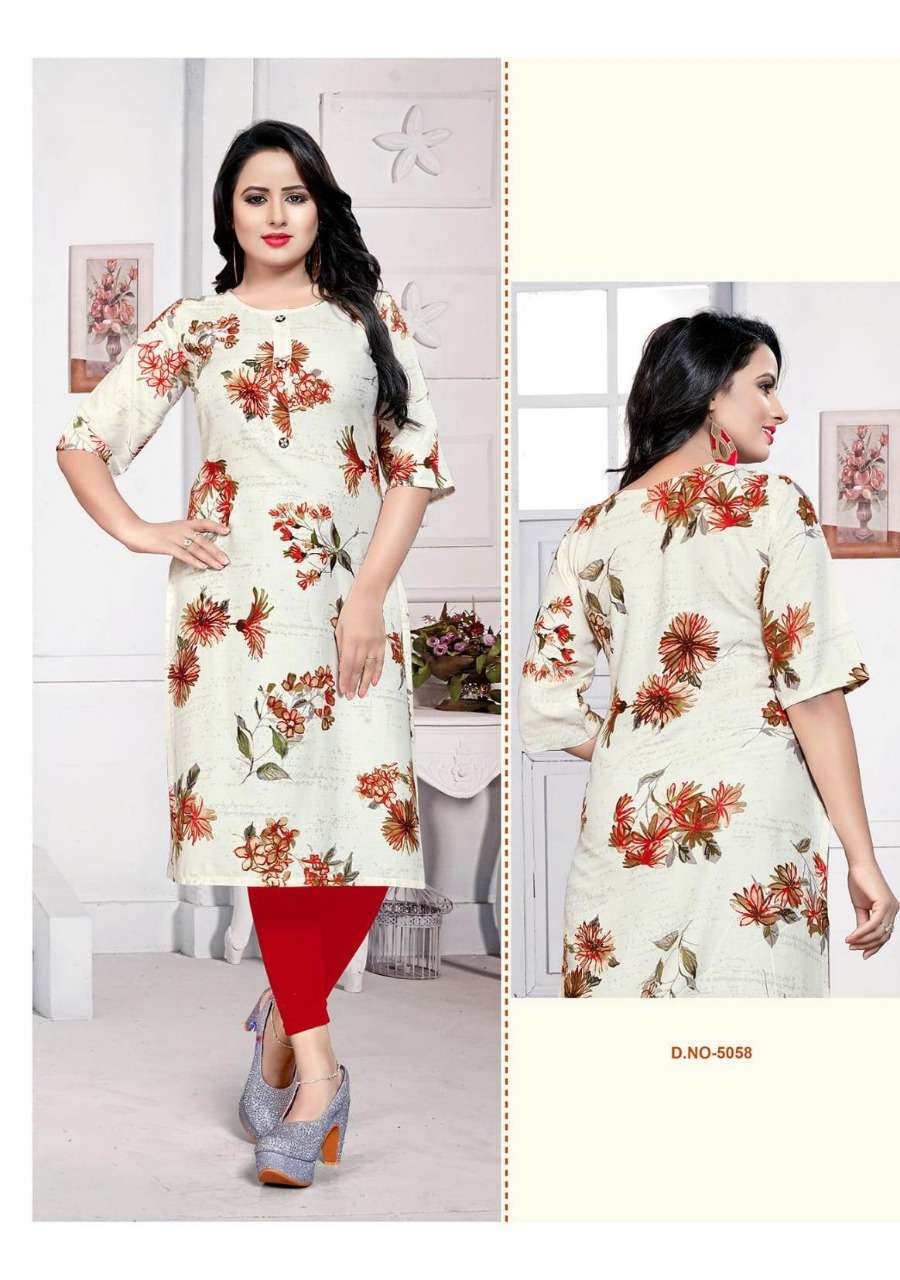 SHIZUKA VOL-7 BY SITKA  BEAUTIFUL STYLISH FANCY COLORFUL CASUAL WEAR & ETHNIC WEAR & READY TO WEAR RAYON PRINTED KURTIS AT WHOLESALE PRICE