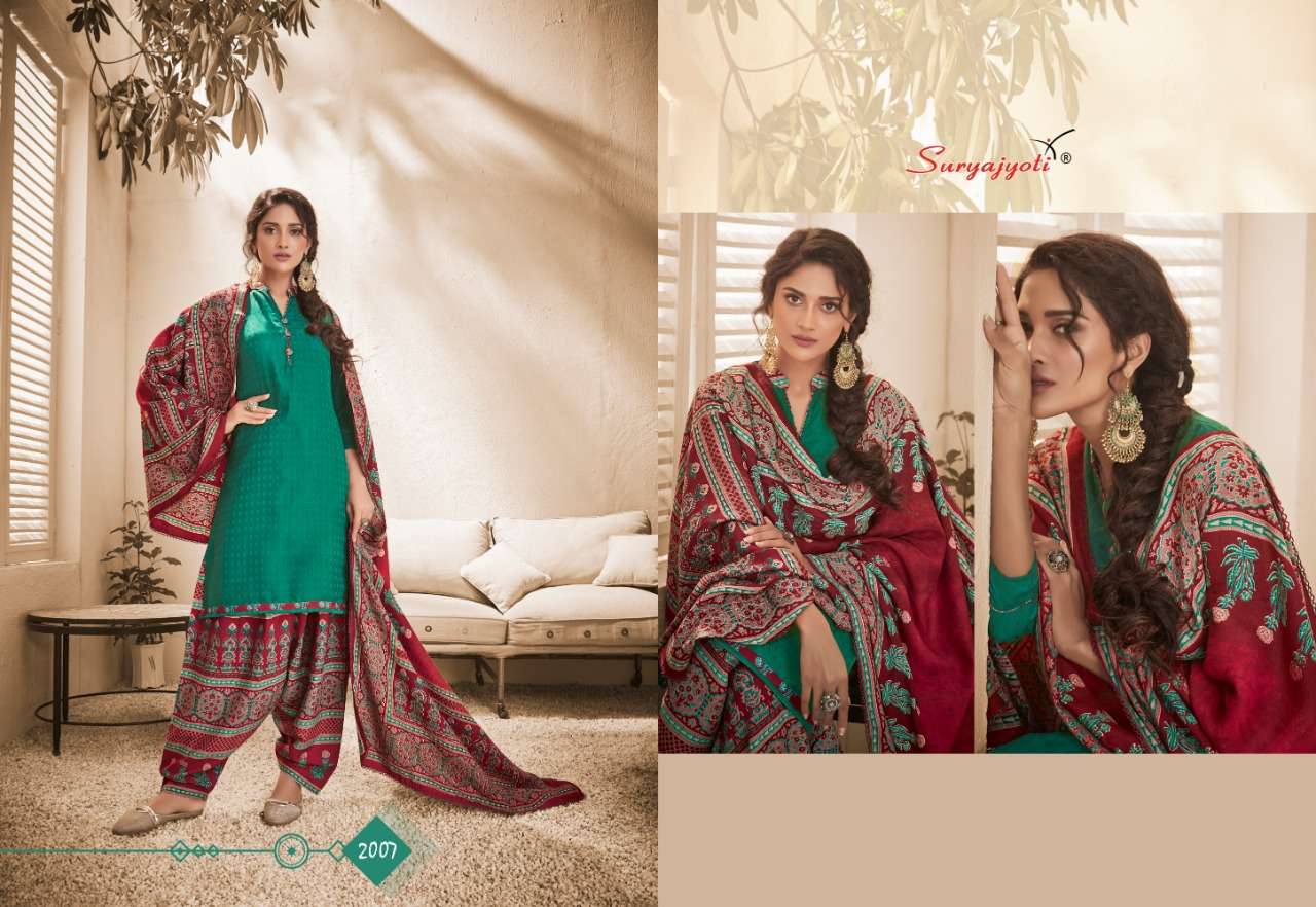 LAHORI PATIALA VOL-2 BY SURYAJYOTI 2001 TO 2010 SERIES BEAUTIFUL SUITS STYLISH FANCY COLORFUL CASUAL WEAR & ETHNIC WEAR PASHMINA DOBBY PRINTED DRESSES AT WHOLESALE PRICE