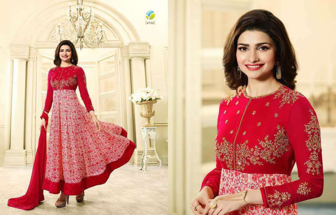 VINAY 4748 COLOURS BY VINAY FASHION DESIGNER COLLECTION SHARARA SUITS BEAUTIFUL STYLISH FANCY COLORFUL PARTY WEAR & OCCASIONAL WEAR GEORGETTE EMBROIDERY DRESSES AT WHOLESALE PRICE