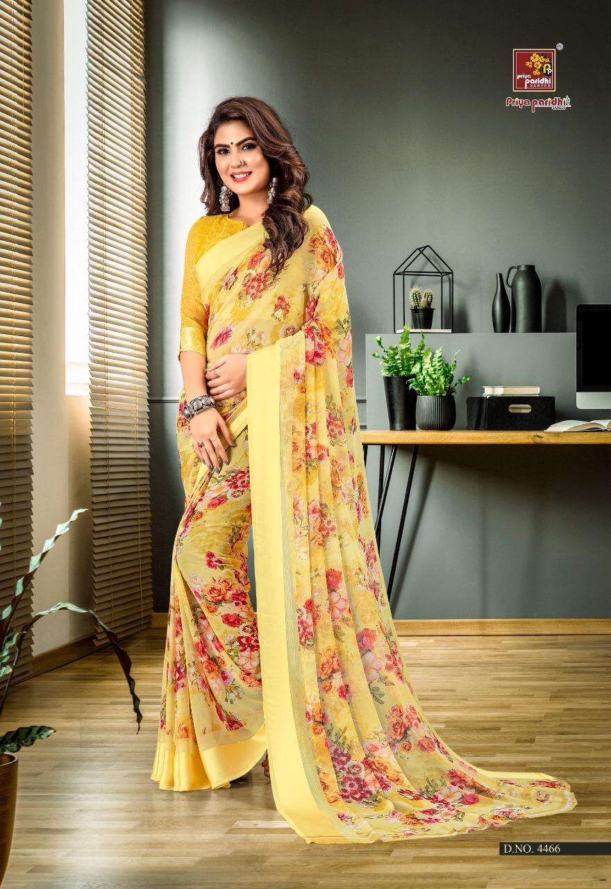 PASHMINA BY PRIYA PARIDHI 4457 TO 4466 SERIES INDIAN TRADITIONAL WEAR COLLECTION BEAUTIFUL STYLISH FANCY COLORFUL PARTY WEAR & OCCASIONAL WEAR PASHMINA WEIGHLESS SAREES AT WHOLESALE PRICE