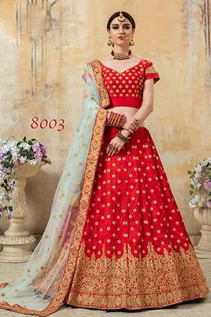 SHRUNGAR VOL-1 BY FASHID WHOLESALE 8001 TO 8007 SERIES INDIAN TRADITIONAL BEAUTIFUL STYLISH DESIGNER HEAVY EMBROIDERED PARTY WEAR SOFT NET/MALAI SATIN/MALBARI SILK/PHANTOM SILK/ART SILK/FANCY LEHENGAS AT WHOLESALE PRICE
