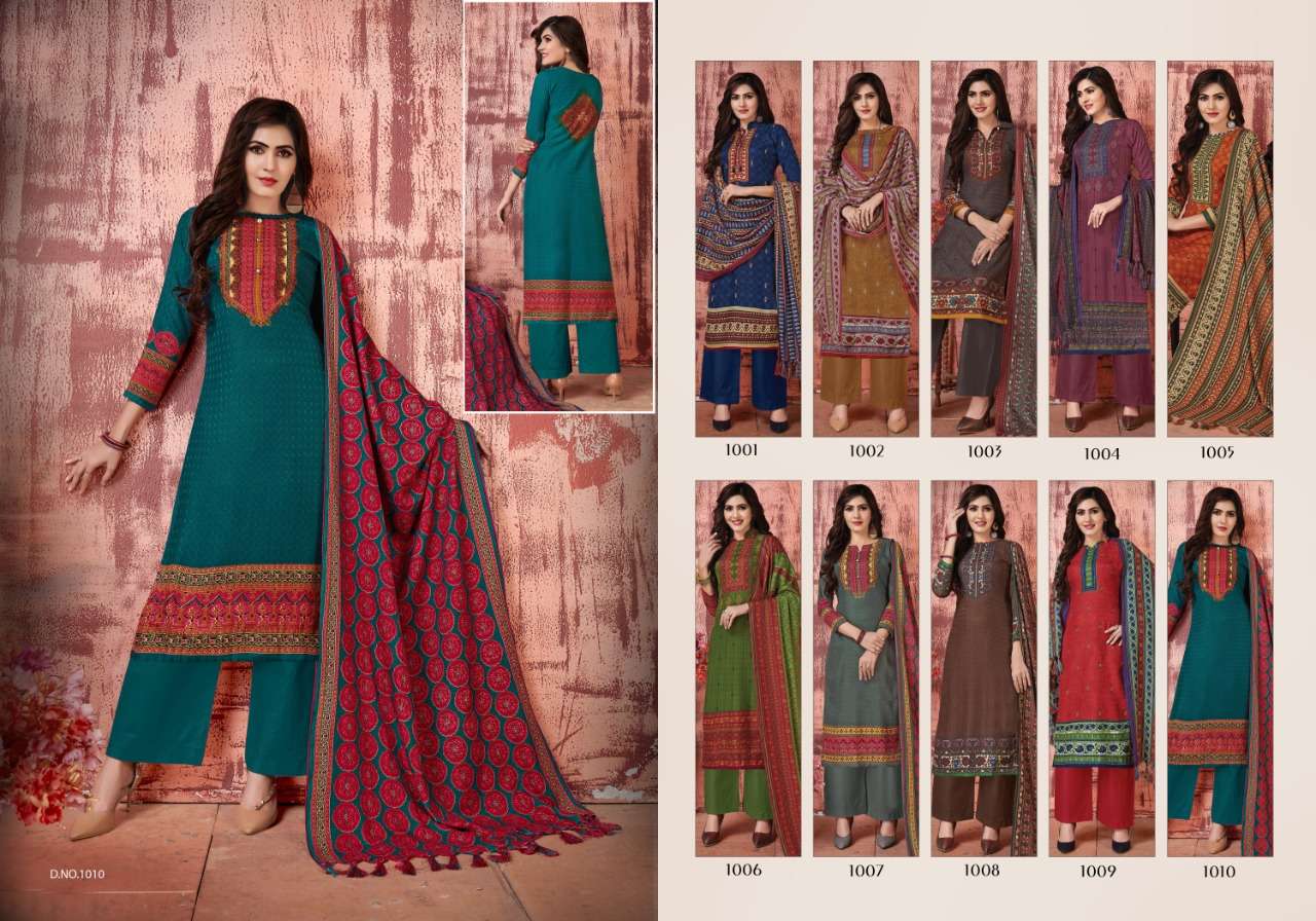 BALA BY RITU INTERNATIONAL 1001 TO 1010 SERIES DESIGNER SHARARA SUITS BEAUTIFUL STYLISH FANCY COLORFUL PARTY WEAR & ETHNIC WEAR PASHMINA DOBBY DIGITAL STYLE PRINTED DRESSES AT WHOLESALE PRICE