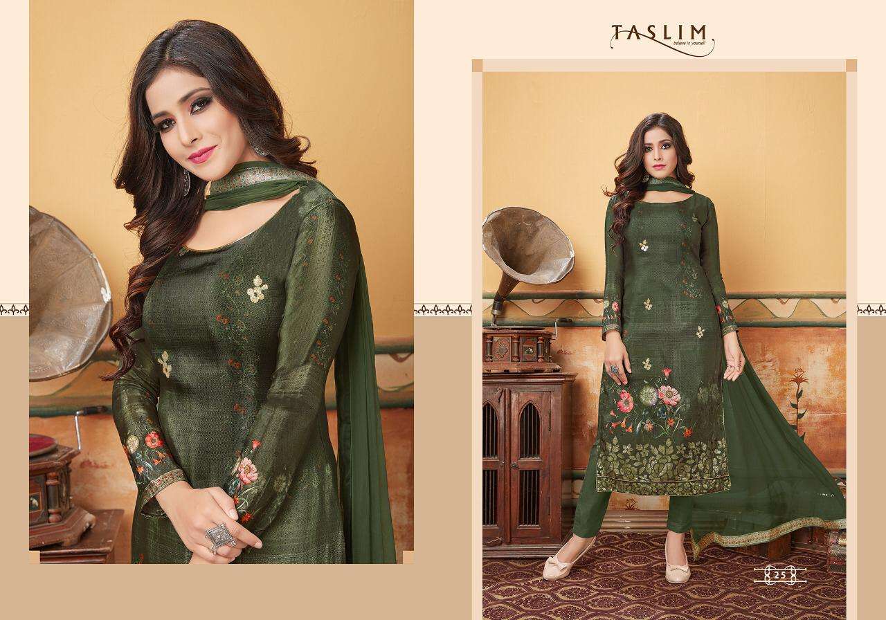 SAMIYANA BY TASLIM 23 TO 28 SERIES BEAUTIFUL STYLISH SHARARA SUITS FANCY COLORFUL CASUAL WEAR & ETHNIC WEAR & READY TO WEAR PURE VISCOSE UPADA WITH  PRINTED DRESSES AT WHOLESALE PRICE