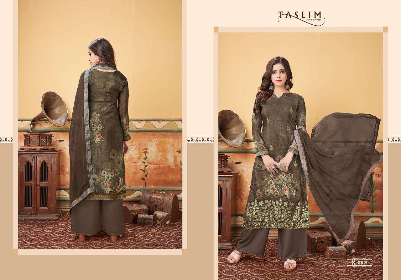 SAMIYANA BY TASLIM 23 TO 28 SERIES BEAUTIFUL STYLISH SHARARA SUITS FANCY COLORFUL CASUAL WEAR & ETHNIC WEAR & READY TO WEAR PURE VISCOSE UPADA WITH  PRINTED DRESSES AT WHOLESALE PRICE