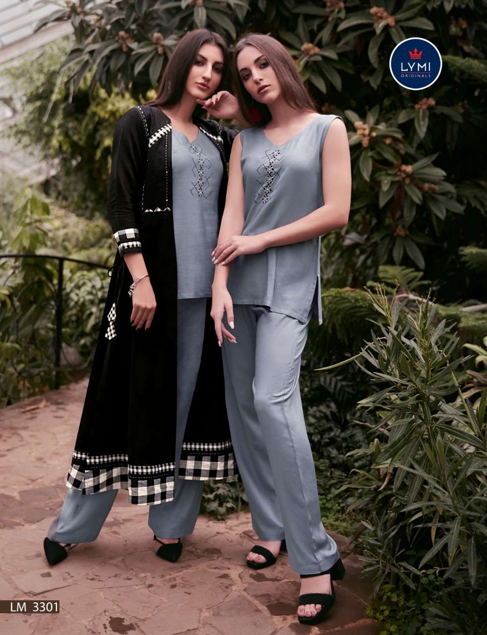 GENESIS BY LYMI ORIGINAL 3301 TO 3308 SERIES BEAUTIFUL STYLISH FANCY COLORFUL CASUAL WEAR & ETHNIC WEAR HAND WORK ON RAYON KURTIS AT WHOLESALE PRICE