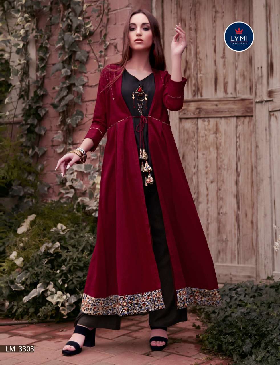 GENESIS BY LYMI ORIGINAL 3301 TO 3308 SERIES BEAUTIFUL STYLISH FANCY COLORFUL CASUAL WEAR & ETHNIC WEAR HAND WORK ON RAYON KURTIS AT WHOLESALE PRICE