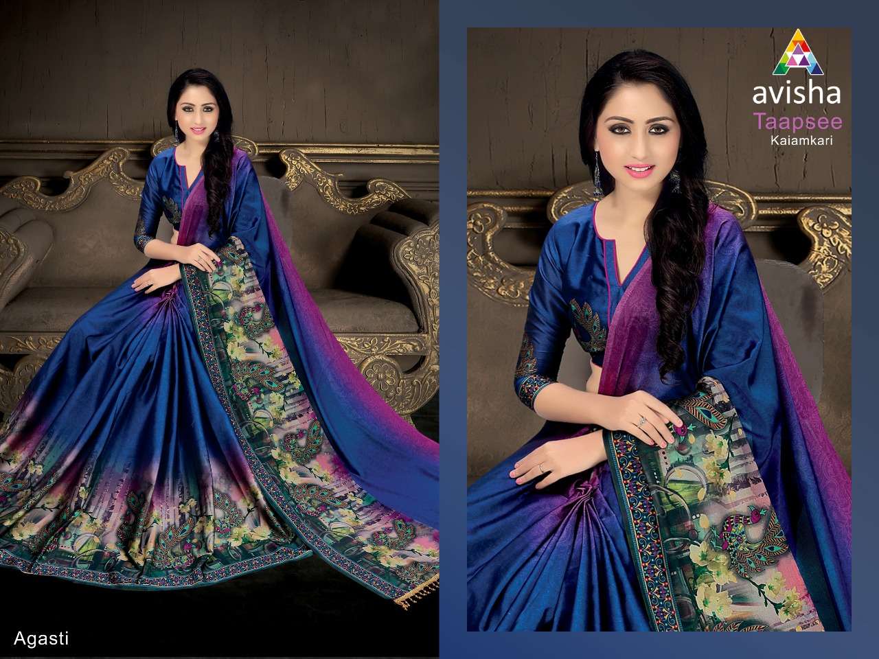 TAAPSEE BY AVISHA 01 TO 06 SERIES DESIGNER BEAUTIFUL COLORFUL STYLISH WEDDING COLLECTION PARTY WEAR & OCCASIONAL WEAR HANDLOOM COTTON SOFT SILK SAREES AT WHOLESALE PRICE