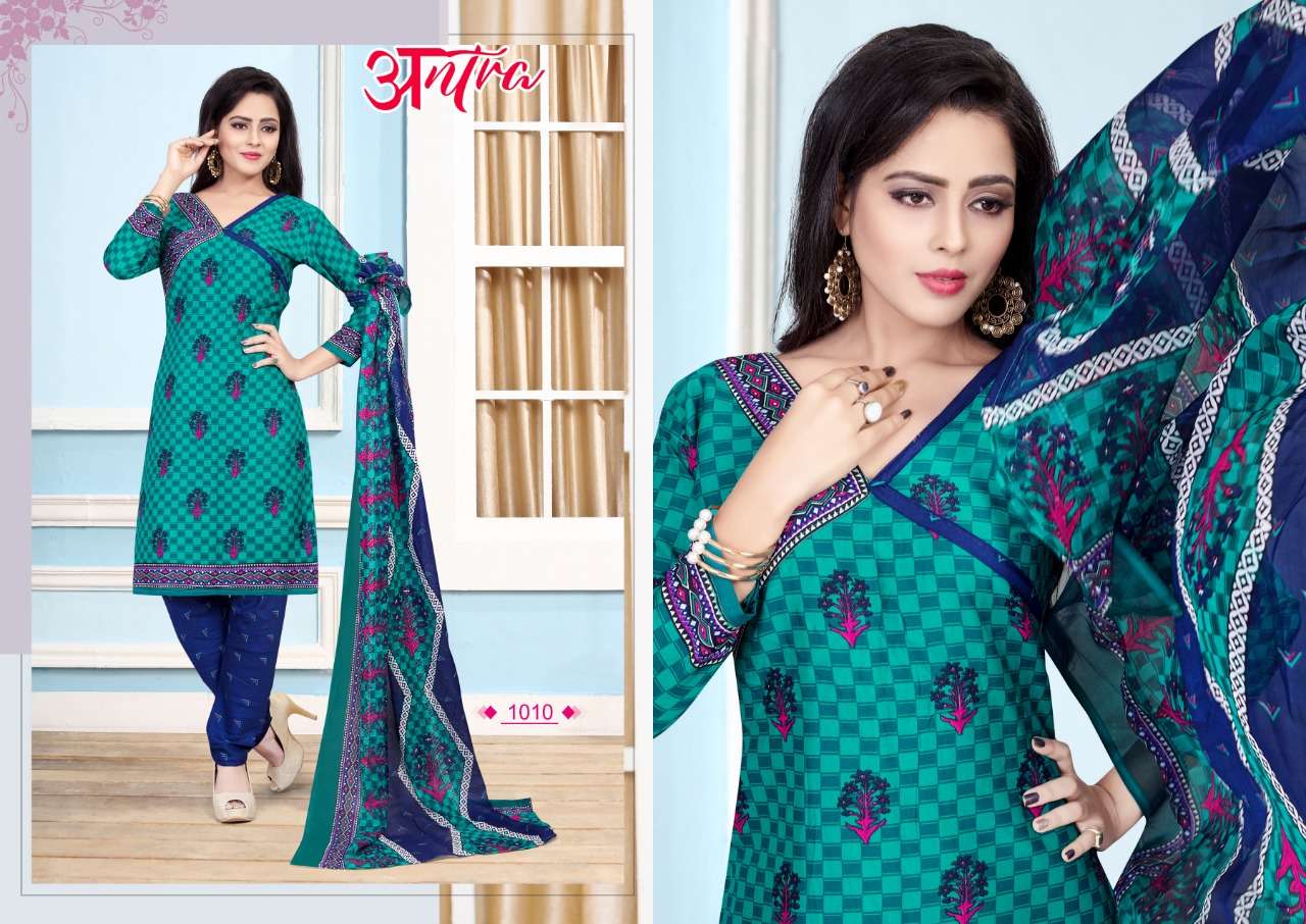 ANTRA BY PARV PRINT 1001 TO 1012 SERIES DESIGNER FESTIVE SUITS COLLECTION BEAUTIFUL STYLISH FANCY COLORFUL PARTY WEAR & OCCASIONAL WEAR AMERICAN CREPE PRINTED DRESSES AT WHOLESALE PRICE