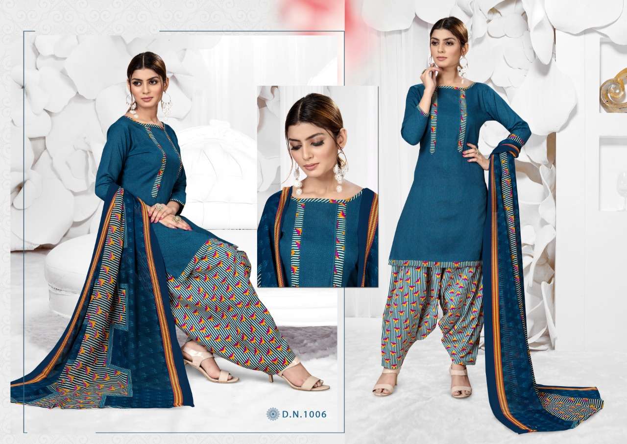 SANGAAR PATIYALA BY PARV PRINT 1001 TO 1012 SERIES DESIGNER FESTIVE SUITS COLLECTION BEAUTIFUL STYLISH FANCY COLORFUL PARTY WEAR & OCCASIONAL WEAR COTTON PRINTED DRESSES AT WHOLESALE PRICE