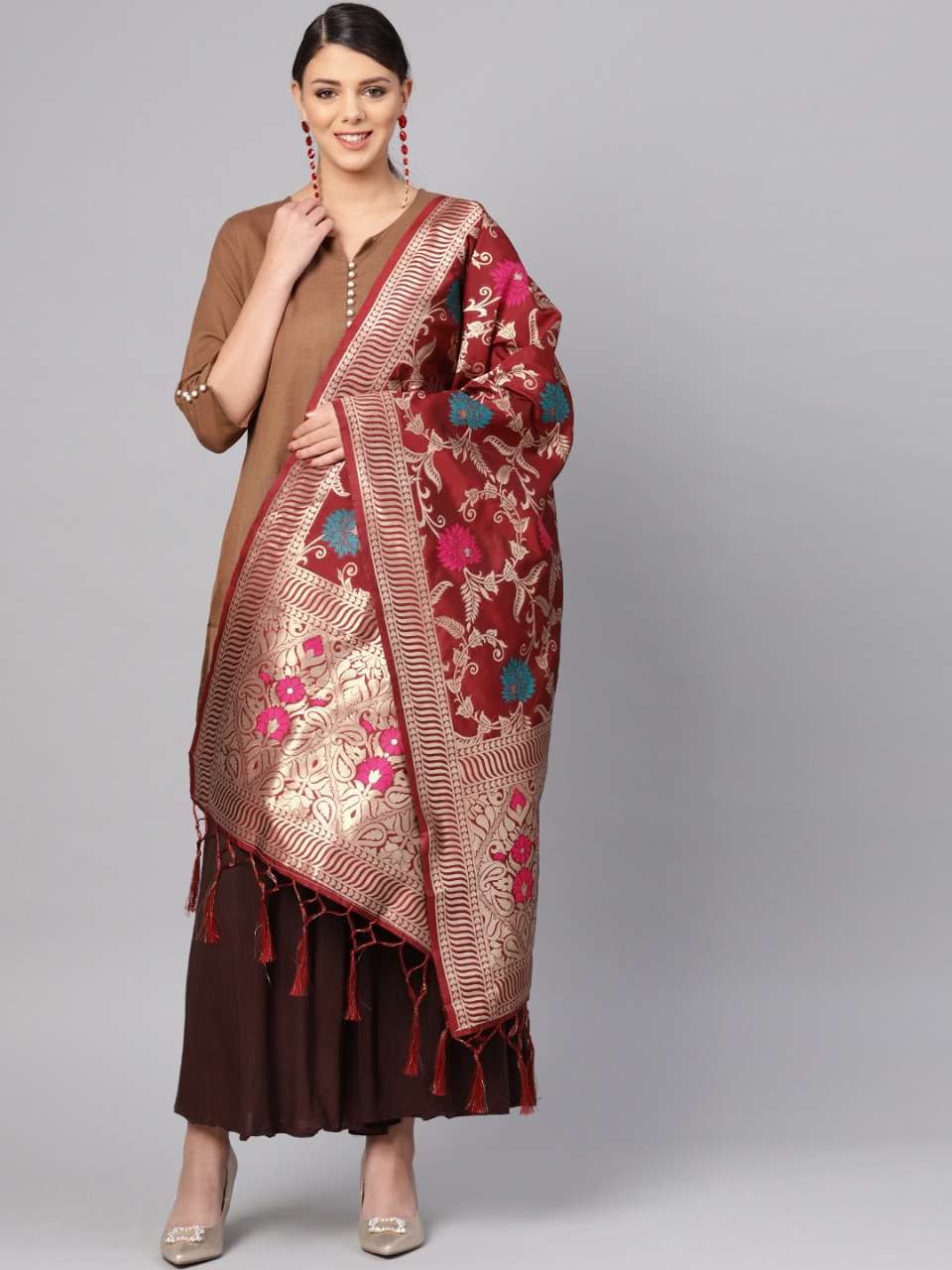 ZARIKA HIT COLOR VOL-17 BY KAAMIRI 1701 TO 1707 SERIES DESIGNER BEAUTIFUL STYLISH FANCY COLORFUL PARTY WEAR & ETHNIC WEAR BANARASI SILK ZARI WORK DUPATTA AT WHOLESALE PRICE