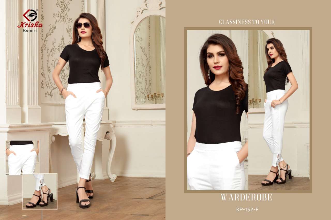 SIGNATURE BY KRISHA EXPORTS 152-A TO 152-H SERIES BEAUTIFUL COLORFUL STYLISH FANCY CASUAL WEAR & READY TO WEAR RAYON SLUB LYCRA TOPS AT WHOLESALE PRICE