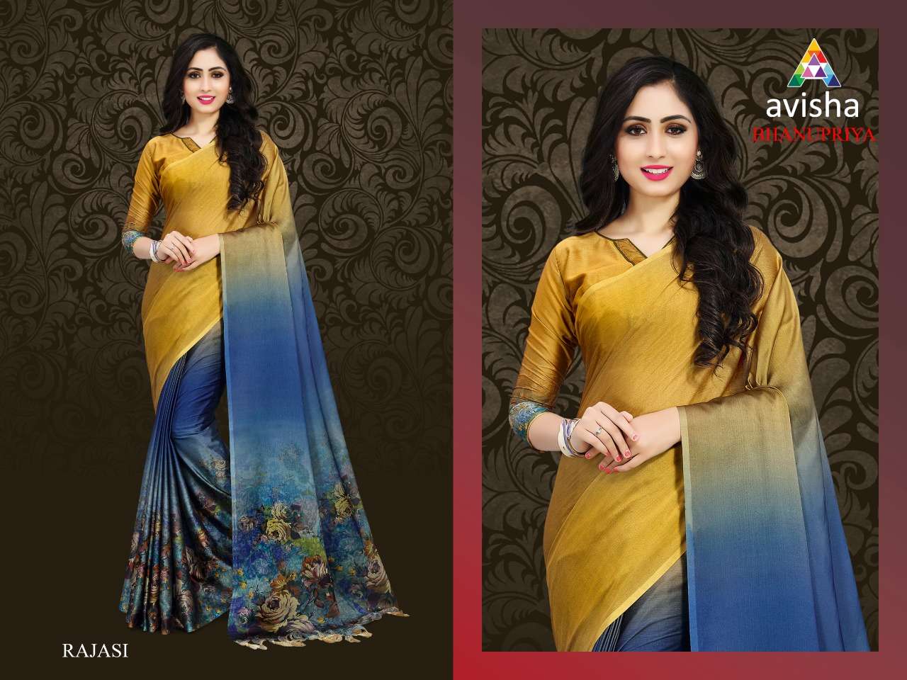 BHANUPRIYA BY AVISHA 01 TO 06 SERIES INDIAN TRADITIONAL WEAR COLLECTION BEAUTIFUL STYLISH FANCY COLORFUL PARTY WEAR & OCCASIONAL WEAR HANDLOOM COTTON SOFT SILK SAREES AT WHOLESALE PRICE