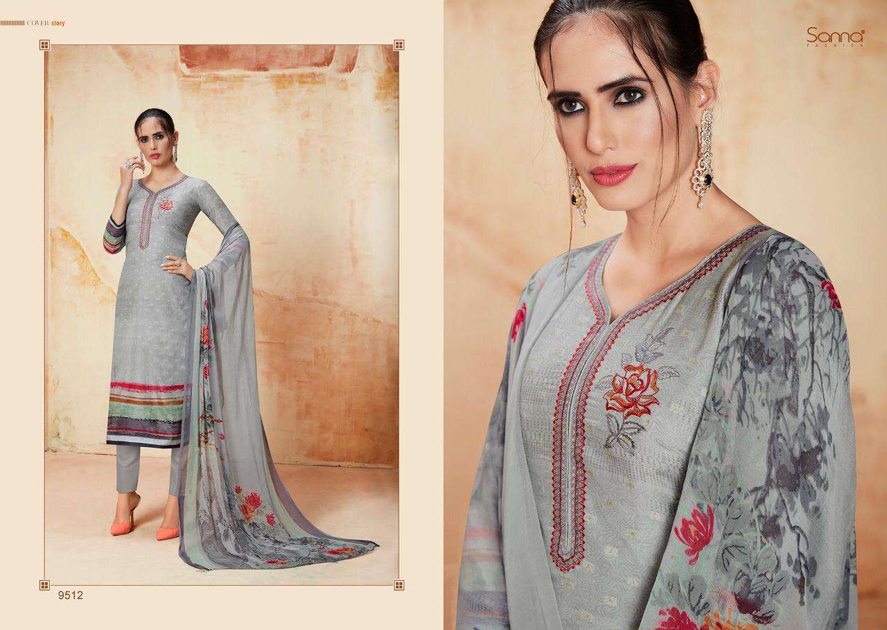 VERONIKA BY SANNA FASHION 9512 TO 9519 SERIES BEAUTIFUL COLLECTION SUITS STYLISH FANCY COLORFUL CASUAL WEAR & ETHNIC WEAR PURE MODAL SILK BUTI  WITH  DIGITAL PRINT DRESSES AT WHOLESALE PRICE