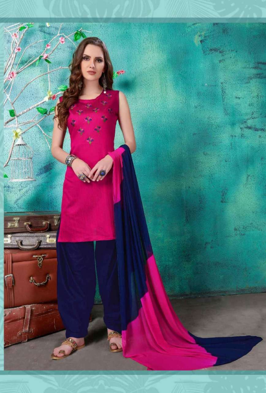 ROYAL TOUCH BY RAJVEE 8201 TO 8208 SERIES DESIGNER PATIYALA SUITS BEAUTIFUL FANCY COLORFUL STYLISH PARTY WEAR & ETHNIC WEAR SILK PRINTED DRESSES AT WHOLESALE PRICE