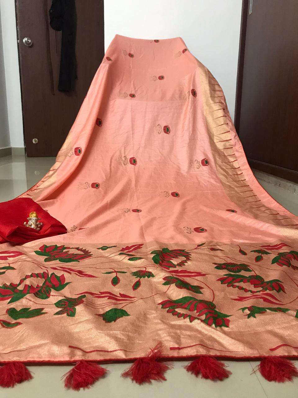 DOLA SILK SAREE  BY FASHID WHOLESALE 01 TO 12 SERIES INDIAN TRADITIONAL WEAR COLLECTION BEAUTIFUL STYLISH FANCY COLORFUL PARTY WEAR & OCCASIONAL WEAR HEAVY DOLA SILK SAREES AT WHOLESALE PRICE