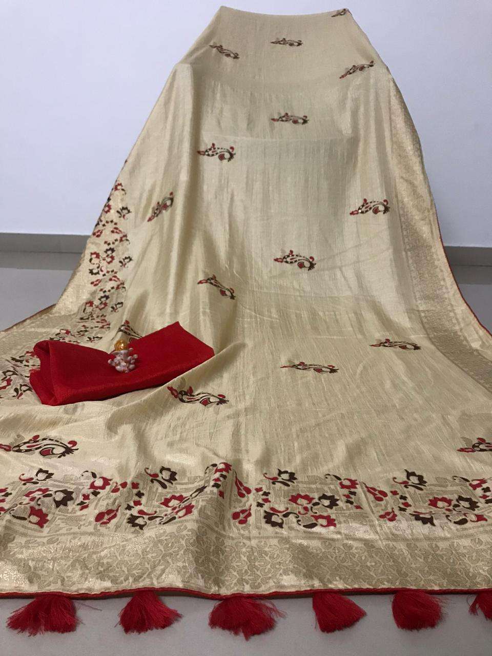 DOLA SILK SAREE  BY FASHID WHOLESALE 01 TO 12 SERIES INDIAN TRADITIONAL WEAR COLLECTION BEAUTIFUL STYLISH FANCY COLORFUL PARTY WEAR & OCCASIONAL WEAR HEAVY DOLA SILK SAREES AT WHOLESALE PRICE