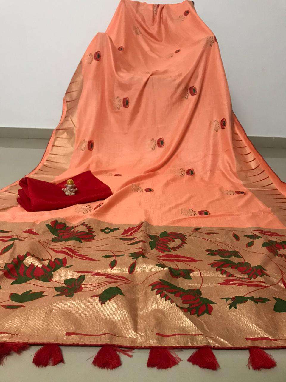 DOLA SILK SAREE  BY FASHID WHOLESALE 01 TO 12 SERIES INDIAN TRADITIONAL WEAR COLLECTION BEAUTIFUL STYLISH FANCY COLORFUL PARTY WEAR & OCCASIONAL WEAR HEAVY DOLA SILK SAREES AT WHOLESALE PRICE