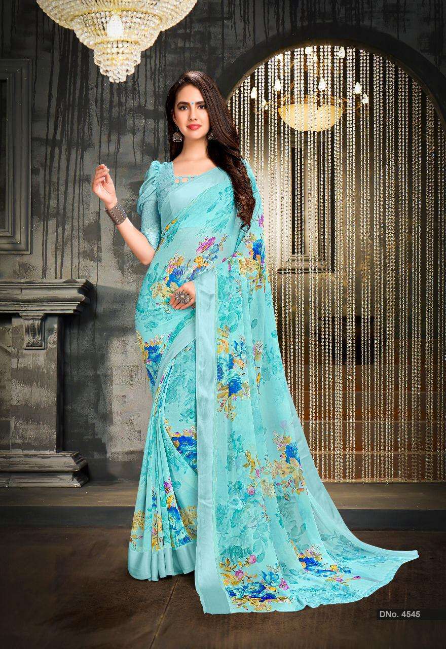 PASHMINA VOL-24 BY PRIYA PARIDHI 4538 TO 4547 SERIES INDIAN TRADITIONAL WEAR COLLECTION BEAUTIFUL STYLISH FANCY COLORFUL PARTY WEAR & OCCASIONAL WEAR PASHMINA WEIGHTLESS PRINTED  SAREES AT WHOLESALE PRICE