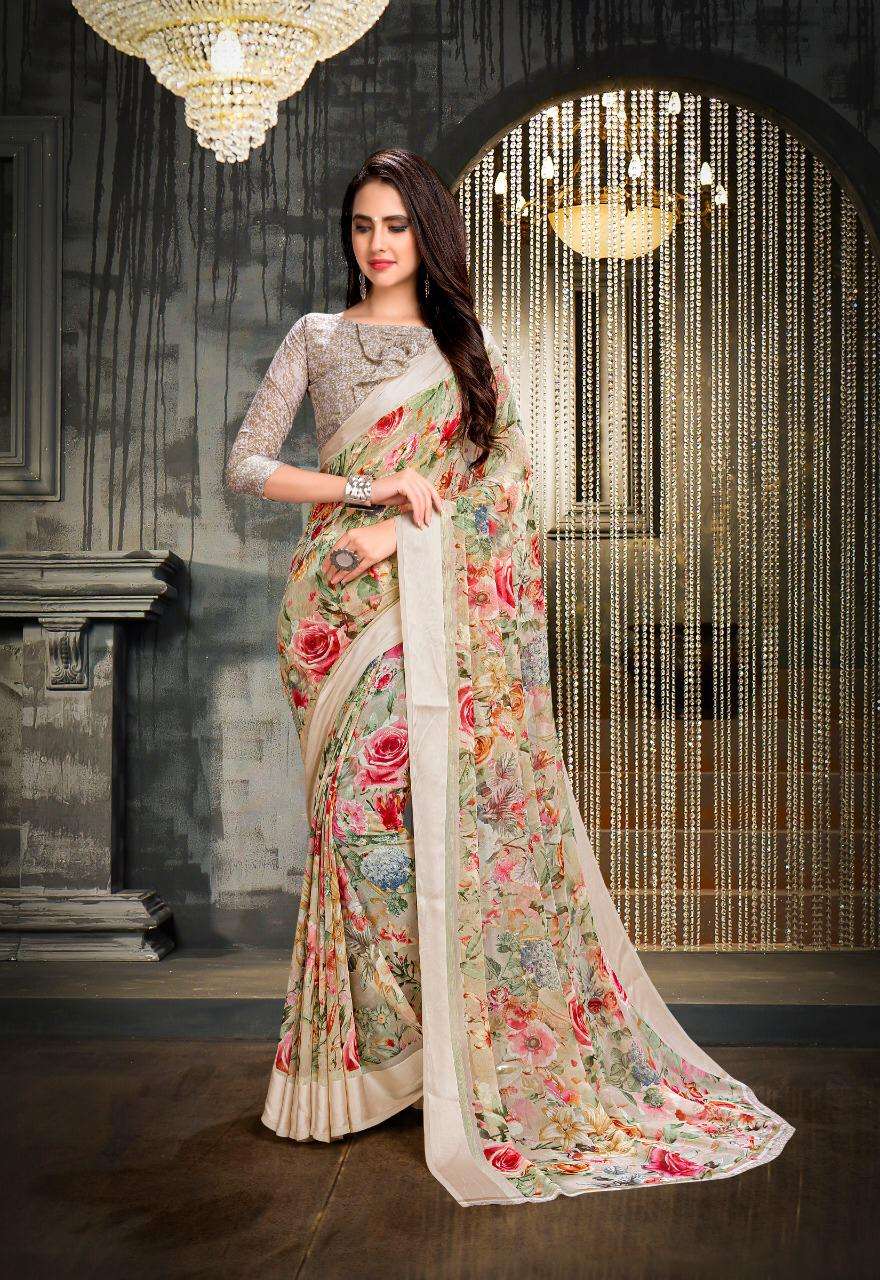 PASHMINA VOL-24 BY PRIYA PARIDHI 4538 TO 4547 SERIES INDIAN TRADITIONAL WEAR COLLECTION BEAUTIFUL STYLISH FANCY COLORFUL PARTY WEAR & OCCASIONAL WEAR PASHMINA WEIGHTLESS PRINTED  SAREES AT WHOLESALE PRICE