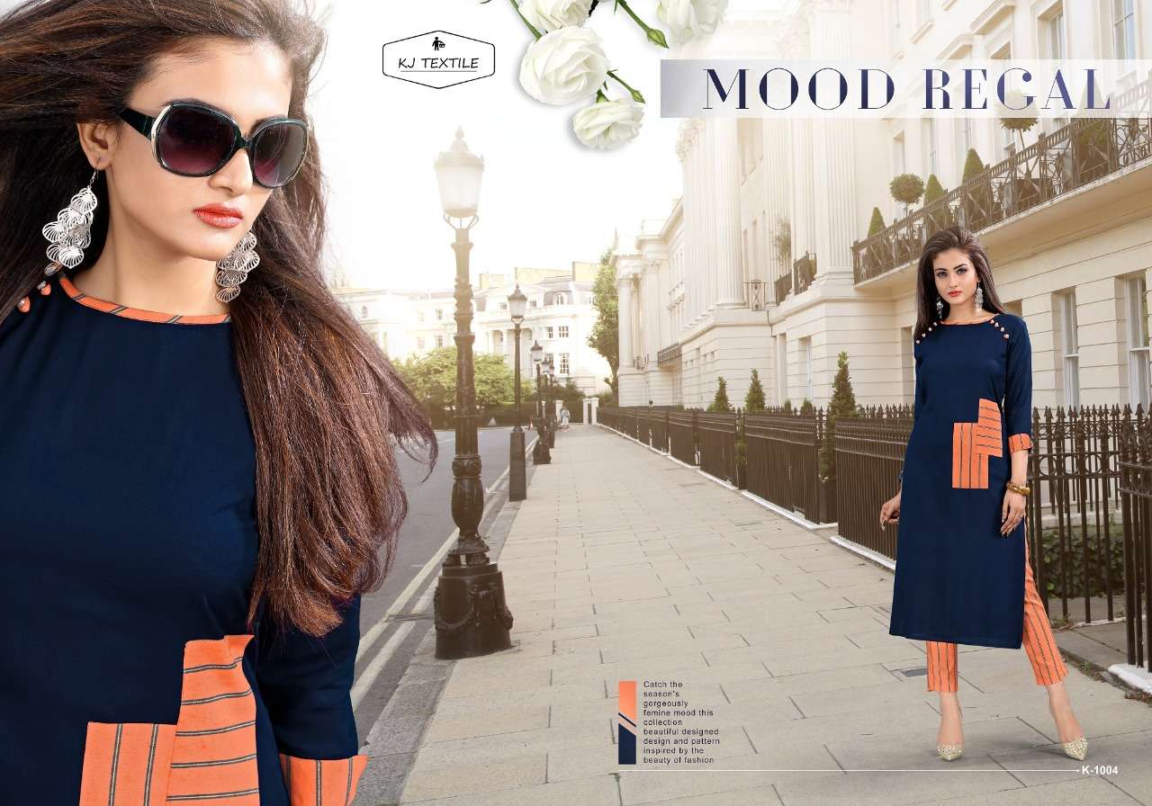 LONDON LOVE BY KJ COTTON 1001 TO 1008 SERIES DESIGNER BEAUTIFUL STYLISH FANCY COLORFUL PARTY WEAR & OCCASIONAL WEAR GEORGETTE/RAYON/COTTON PRINTED KURTIS WITH BOTTOM AT WHOLESALE PRICE