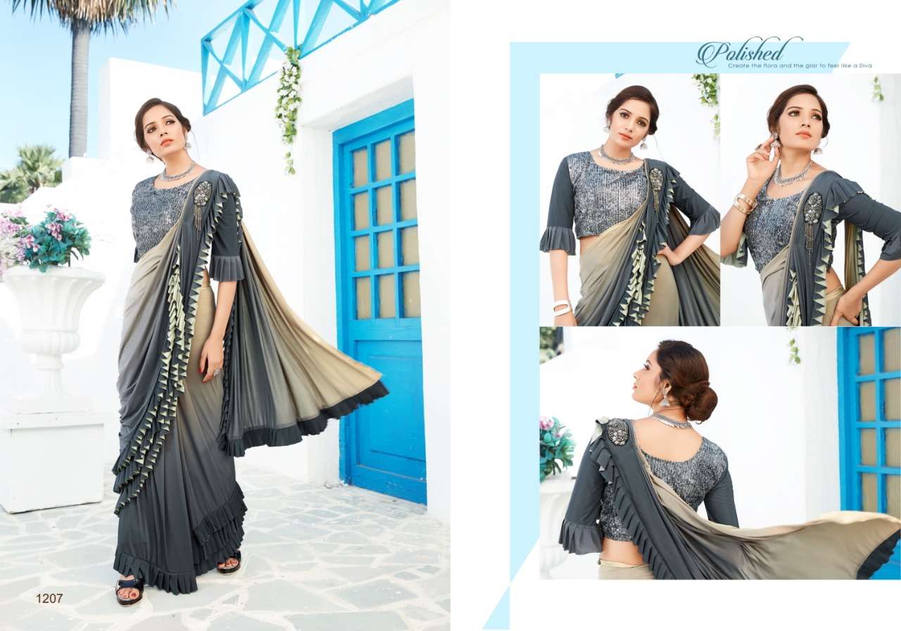 SILVER PEARLS BY NIHARIKA FASHION 1201 TO 1212 SERIES INDIAN BEAUTIFUL TRADITIONAL WEAR COLLECTION COLORFUL STYLISH PARTY WEAR & OCCASIONAL WEAR FANCY SAREES AT WHOLESALE PRICE