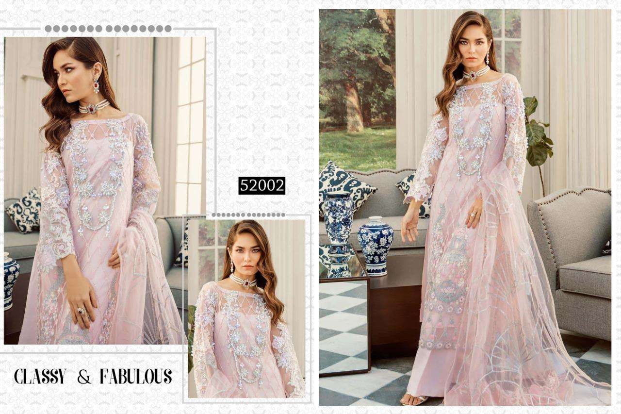 ERUM BY CYRA FASHION 52001 TO 52004 SERIES BEAUTIFUL PAKISTANI SUITS COLORFUL STYLISH FANCY CASUAL WEAR & ETHNIC WEAR NET WITH EMBROIDERY DRESSES AT WHOLESALE PRICE