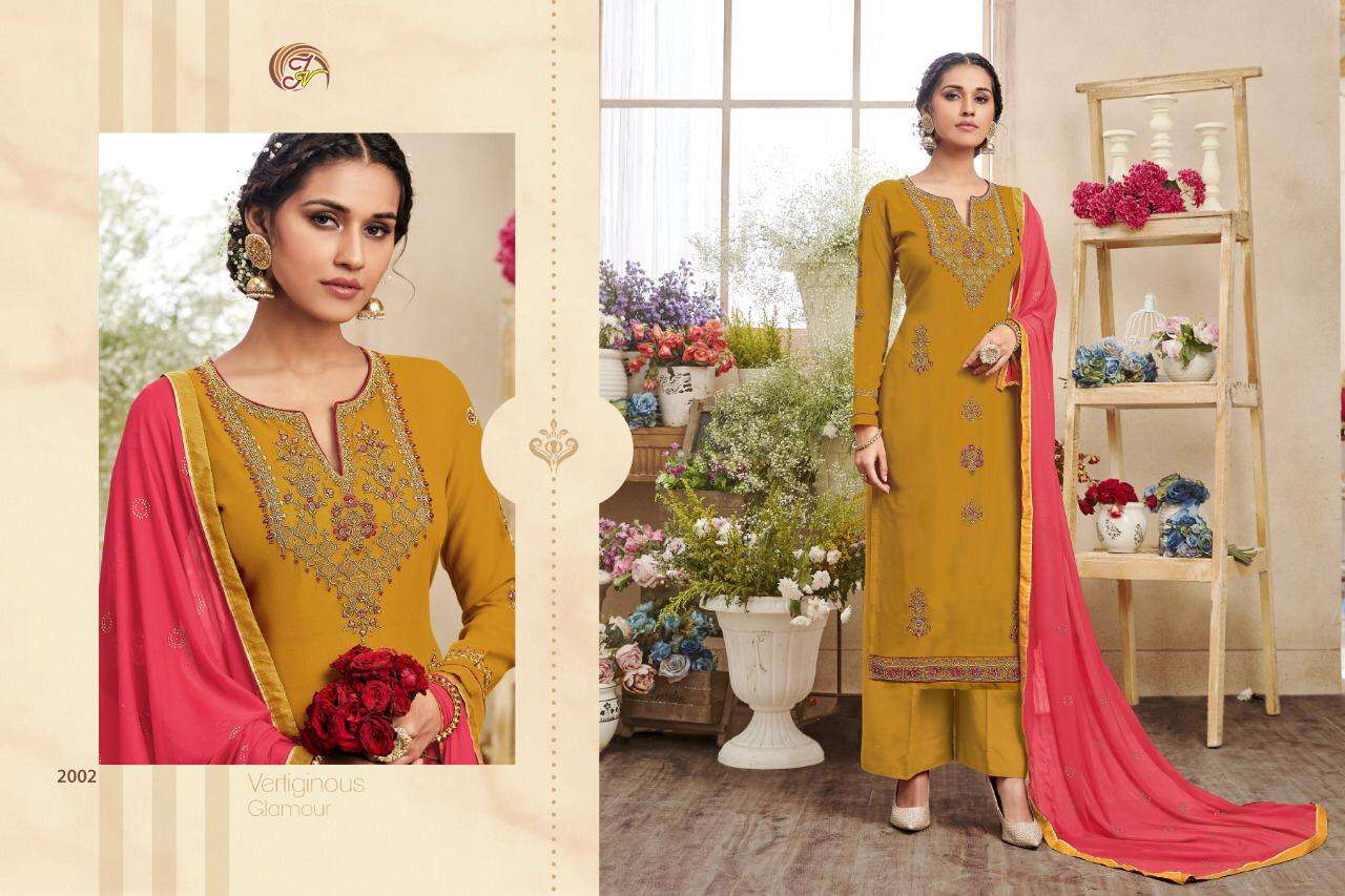 FANTASTIC COLLECTION BY JAY VASUDEV NX 2001 TO 2005 SERIES BEAUTIFUL SUITS COLORFUL STYLISH FANCY CASUAL WEAR & ETHNIC WEAR PREMIUM GEORGETTE WITH EMBROIDERY DRESSES AT WHOLESALE PRICE