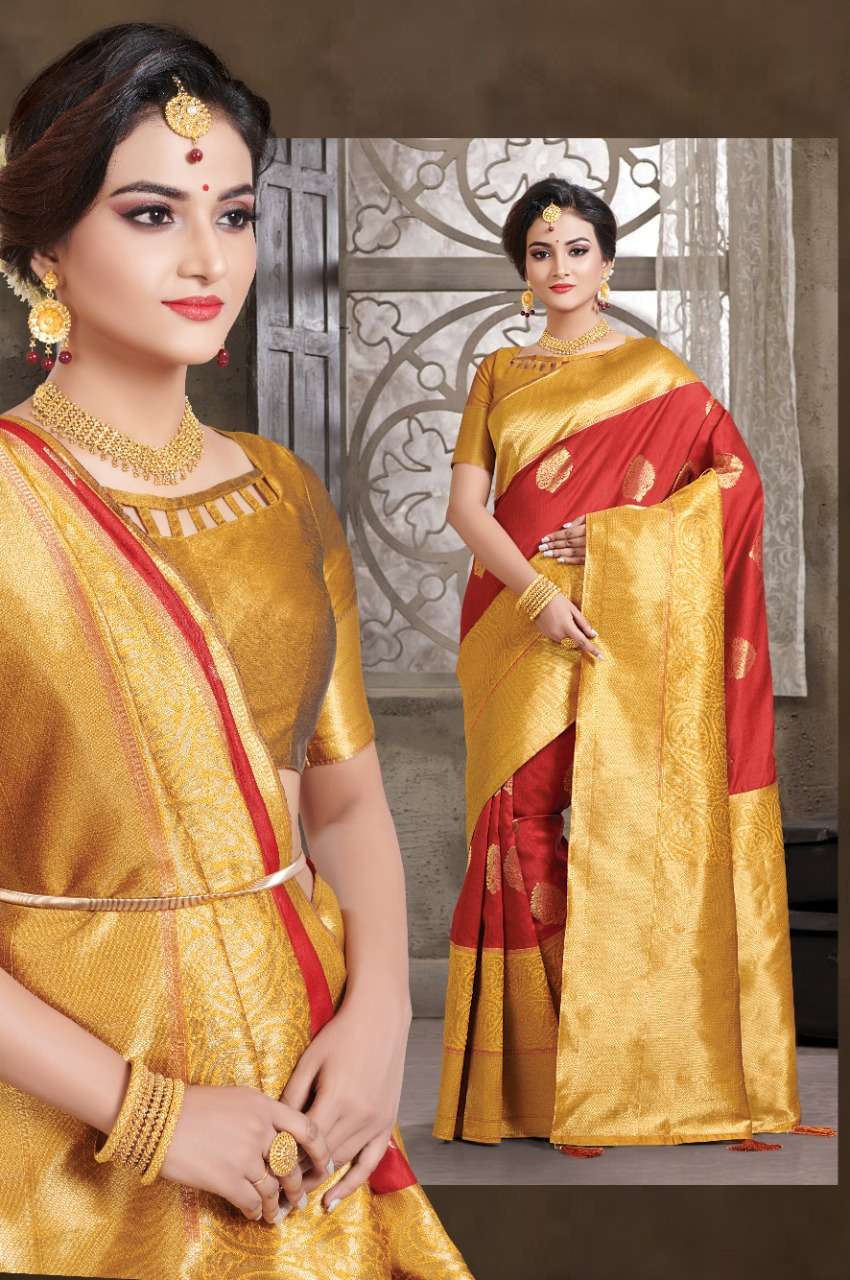 SANSKRUTI BY SANGAM PRINTS 3001 TO 3008 SERIES INDIAN TRADITIONAL WEAR COLLECTION BEAUTIFUL STYLISH FANCY COLORFUL PARTY WEAR & OCCASIONAL WEAR CRYSTAL SILK SAREES AT WHOLESALE PRICE