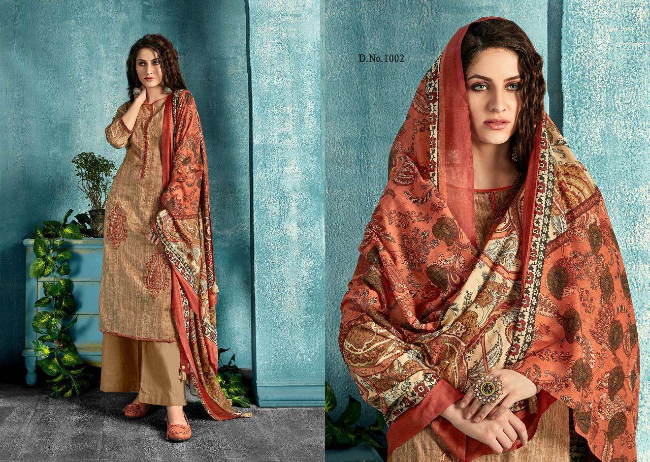 INAYAT BY VIVEK CREATION 1001 TO 1010 SERIES BEAUTIFUL SUITS STYLISH FANCY COLORFUL PARTY WEAR & OCCASIONAL WEAR JAM SATIN PRINTED WITH EMBROIDERY DRESSES AT WHOLESALE PRICE